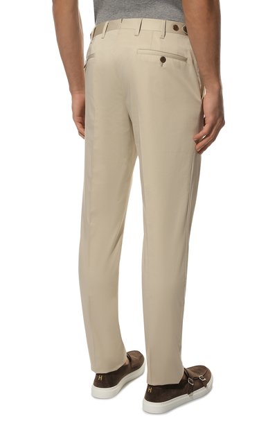 Хлопковые брюки CORNELIANI, арт. 894B05-2114500/02, фото 4
