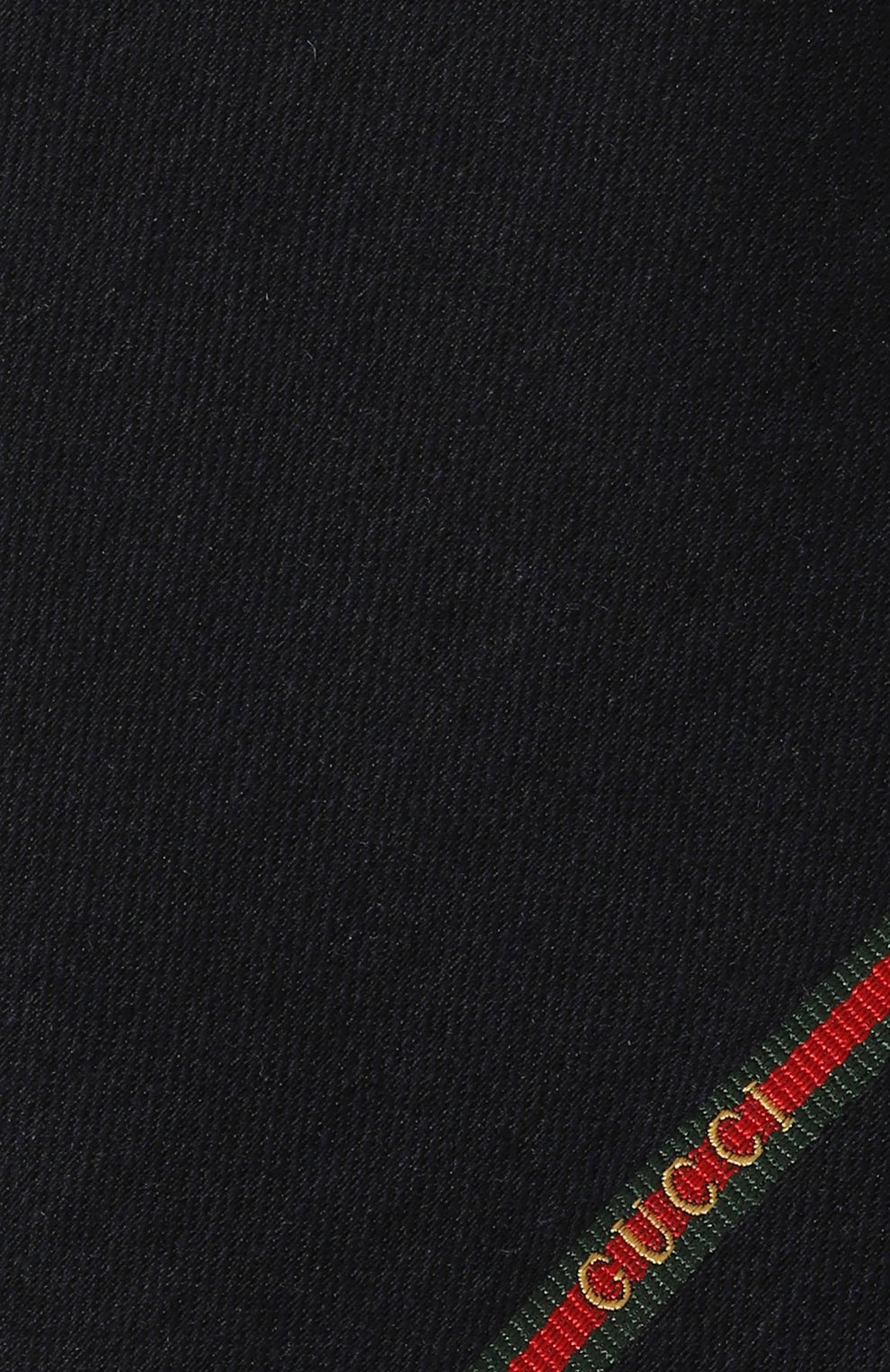 Галстук из вискозы и шелка GUCCI, арт. 765045/4EABC, фото 4