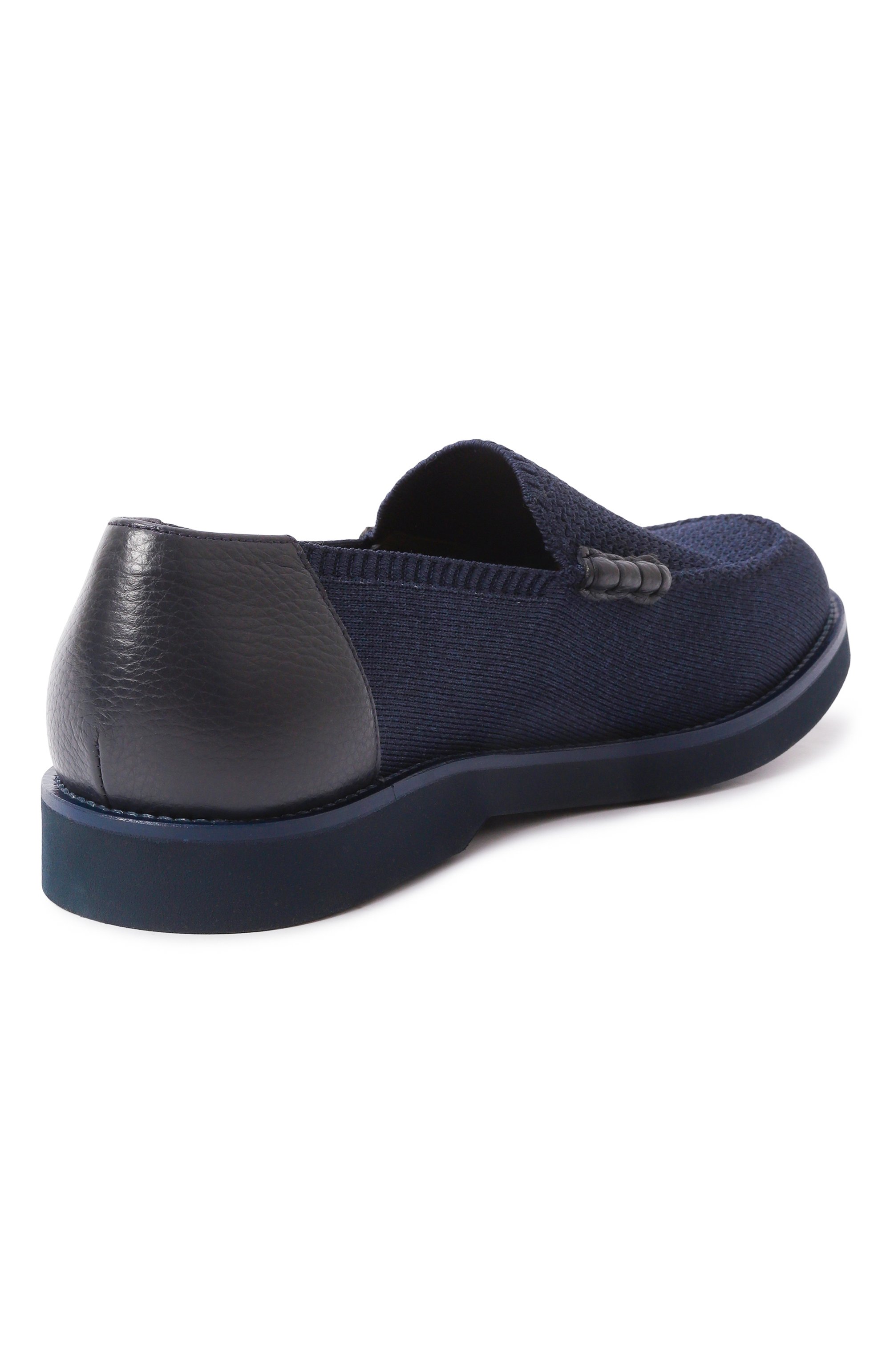 Текстильные лоферы DOUCAL'S синего цвета по цене 56250 руб., арт. DU3380P0TEPZ658B, фото 5 Текстильные лоферы DOUCAL'S, арт. DU3380P0TEPZ658B, фото 5