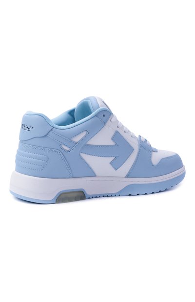 Кожаные кеды out of office OFF-WHITE, арт. 0MIA189C99LEA007, фото 5