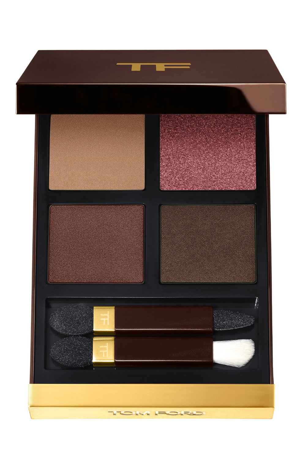 Палетка теней eye color quad creme, оттенок 46 ember bronze (5,2g) TOM FORD, арт. TE03-01, фото 1
