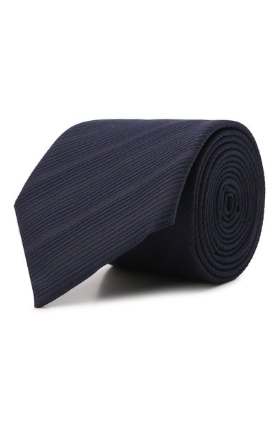Мужской галстук из хлопка и шелка GIORGIO ARMANI, арт. 360054/2R903