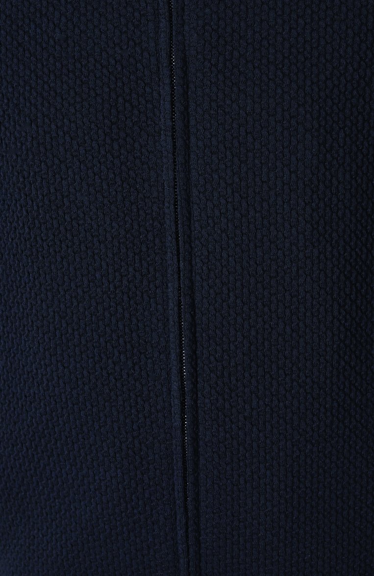 Мужской бомбер EMPORIO ARMANI темно-синего цвета, арт. EM000185/TE13908 | Фото 7 (Рукава: Длинные; Материал сплава: Проставлено; Драгоценные камни: Проставлено; Материал подклада: Синтетический материал; Длина (верхняя одежда): Короткие; Кросс-КТ: бомбер, Легкие; Принт: Без принта; Мужское Кросс-КТ: шерсть и кашемир; Стили: Кэжуэл)