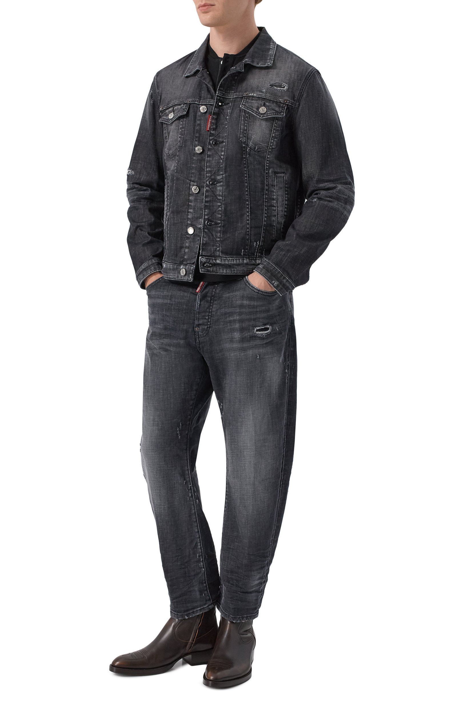 Джинсовая куртка DSQUARED2, арт. S74AM1729/S30357, фото 2