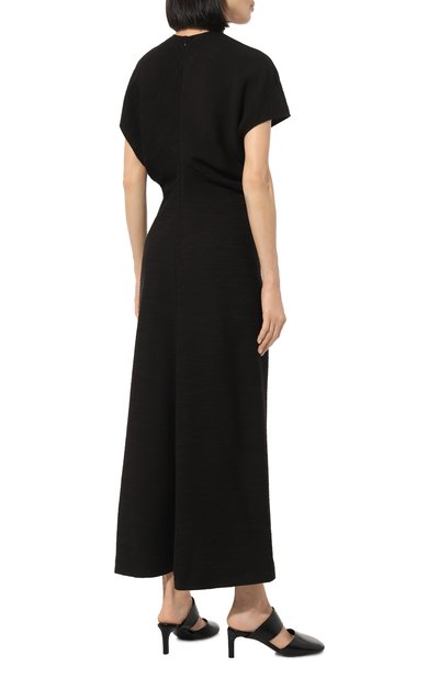 Платье из вискозы TOTEME, арт. 243-WRD1103-FB0199, фото 4