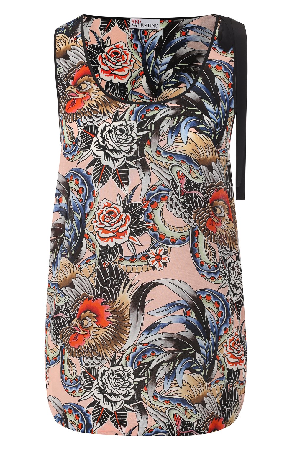 Ше лковый топ REDVALENTINO, арт. RR0AEA35/XBL, фото 1