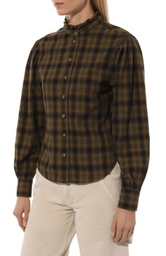 Хлопковая рубашка ISABEL MARANT ETOILE, арт. 24ACH0009FBB3I01E, фото 3