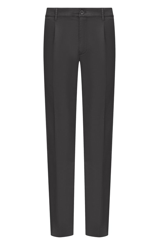 Брюки из лиоцелла и хлопка Stefano Ricci M1T6100090/PACT1Q Чёрный M1T6100090/PACT1Q