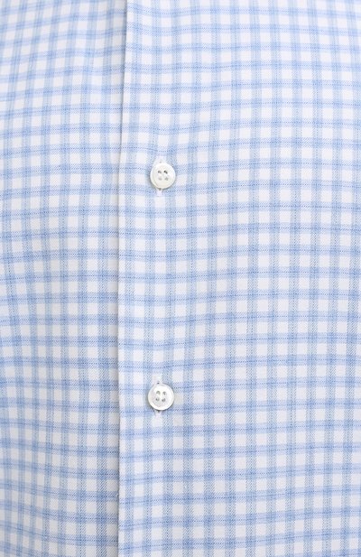 Рубашка из хлопка и кашемира BRIONI, арт. SCAY0L/01020, фото 5