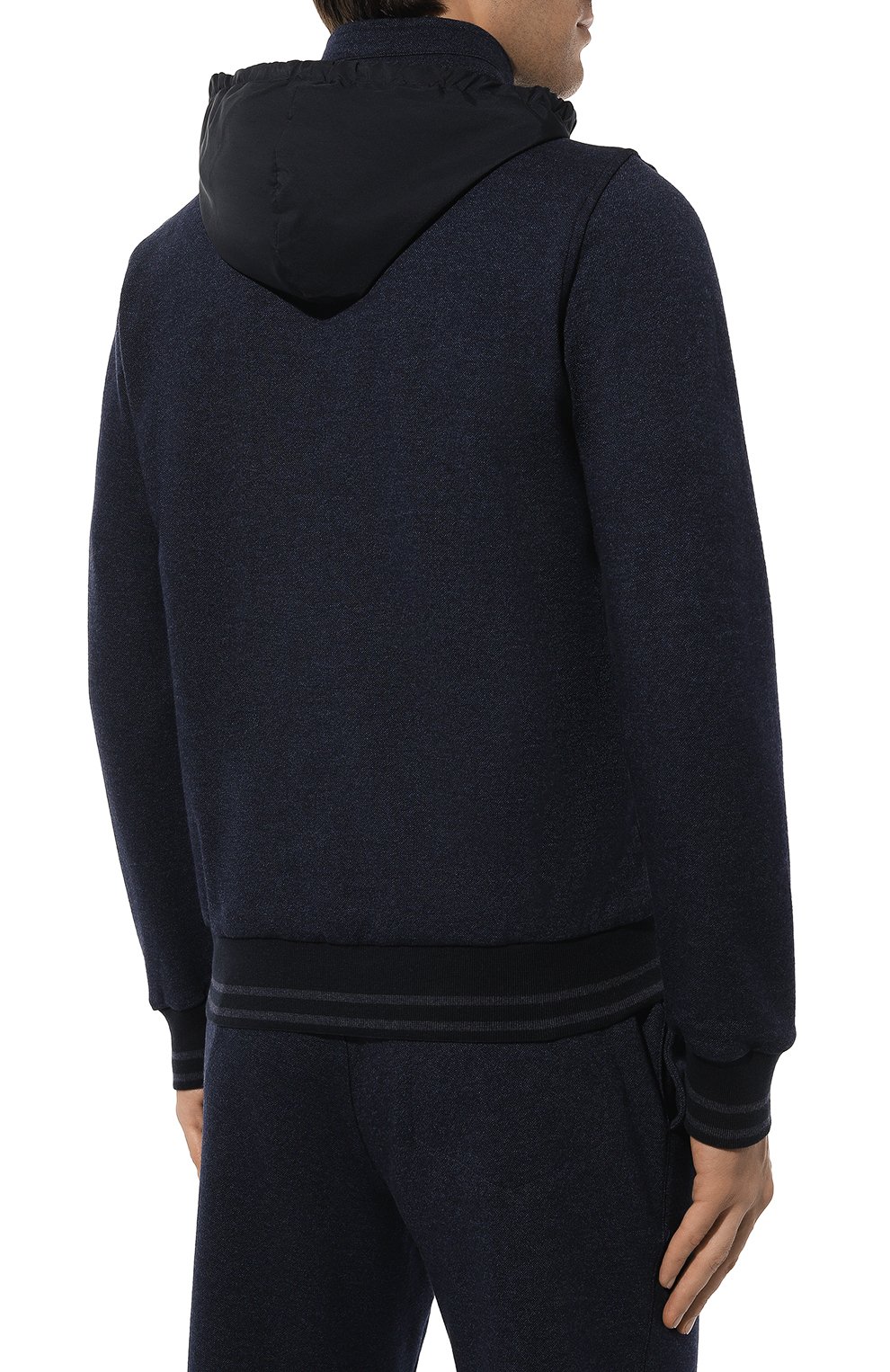 Толстовка из шерсти и хлопка CAPOBIANCO, арт. 17M406.PL00., фото 6