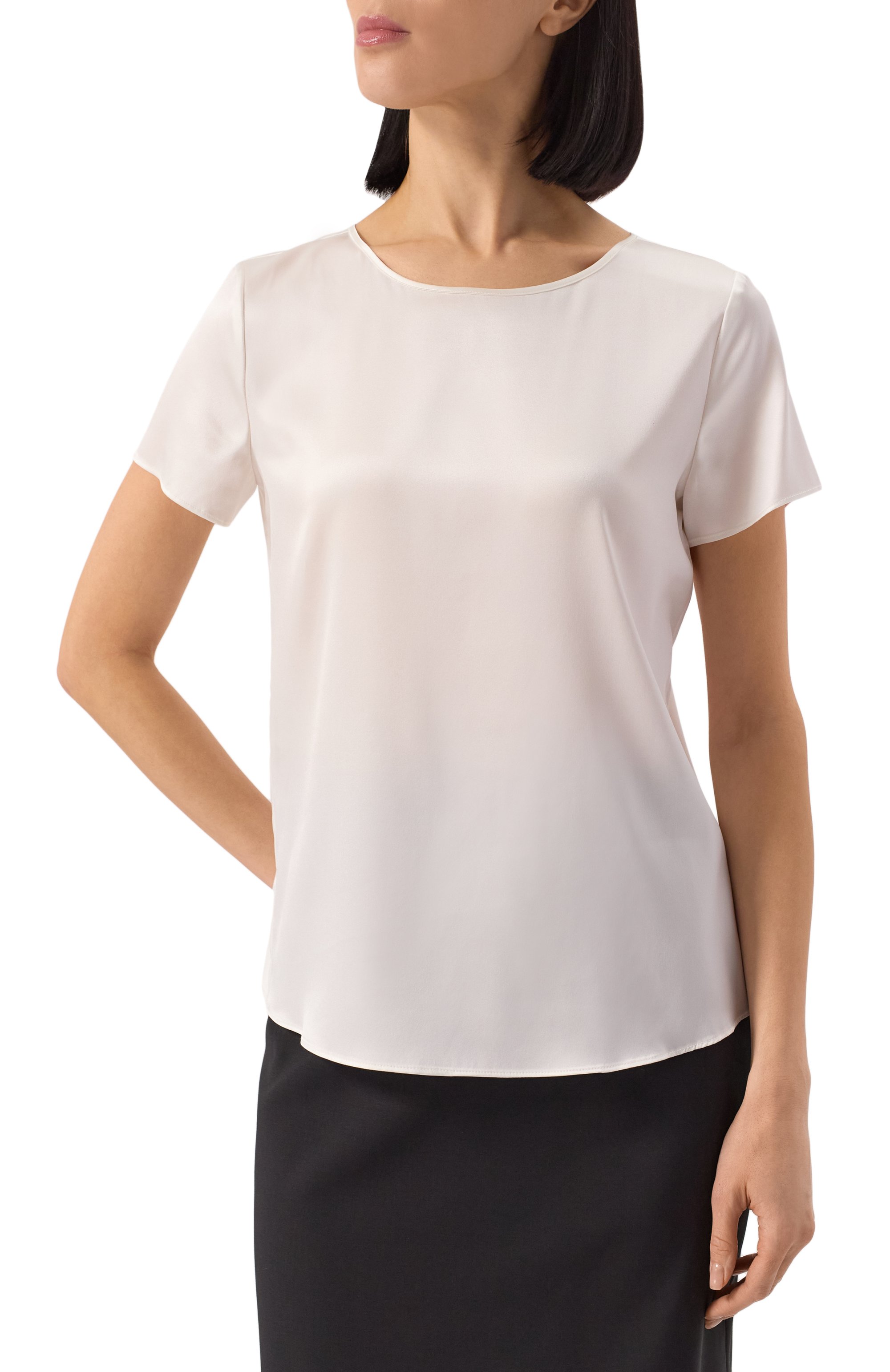 Атласный топ EMPORIO ARMANI, арт. 8N2K15/2NXXZ, фото 3