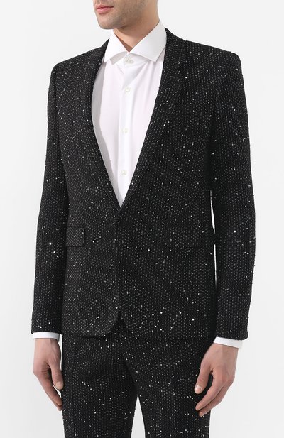 Пиджак с пайетками SAINT LAURENT, арт. 600331/Y1A03, фото 3