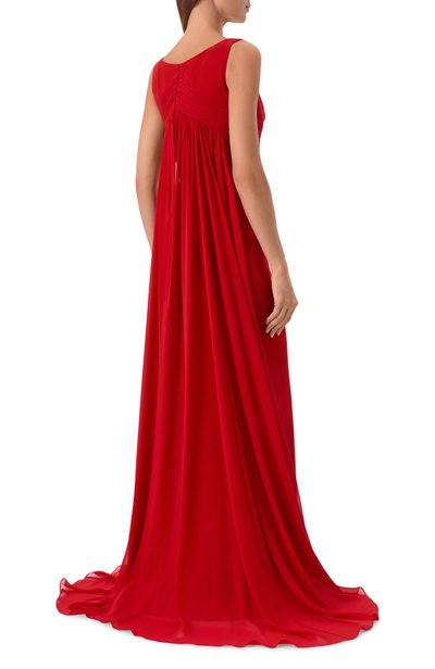 Платье из шелка и вискозы ELIE SAAB, арт. D1260NP26/CDS08, фото 3