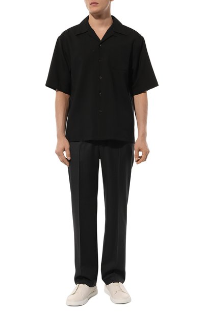 Кожаные кеды triple stitch ZEGNA, арт. LHCV0/S4667Z, фото 2