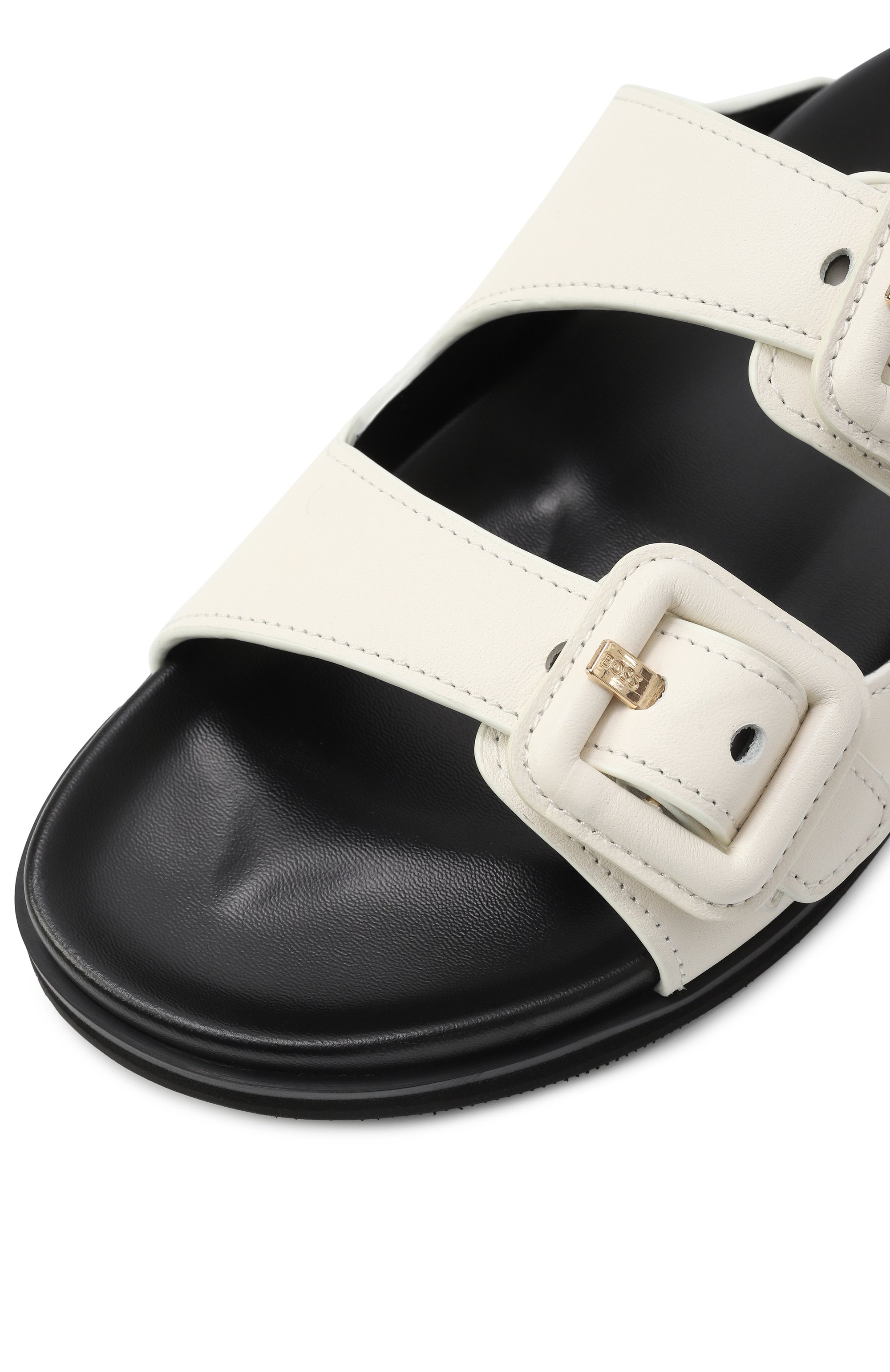 Кожаные шлепанцы freyah BOSS, арт. 50542329, фото 7