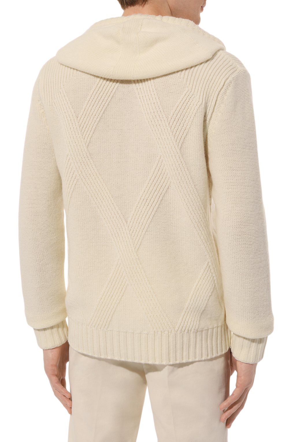 Шерстяной кардиган KITON, арт. UMM055002, фото 4