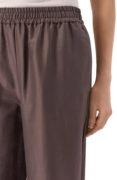 Брюки из хлопка и шелка LORENA ANTONIAZZI, арт. R2578PA94C/4573, фото 5