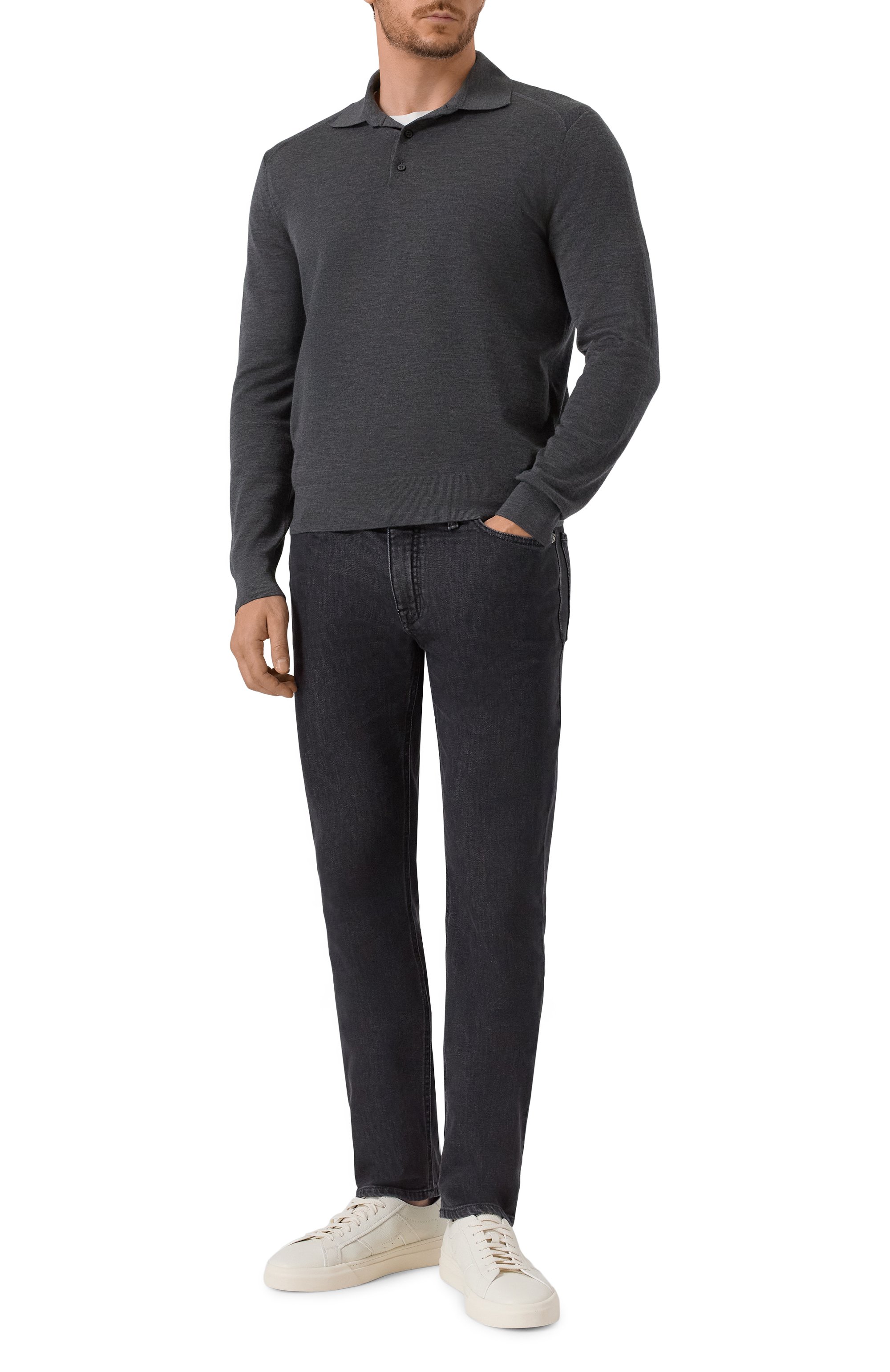 Кашемировое поло STEFANO RICCI, арт. W505022P03/W25301, фото 2