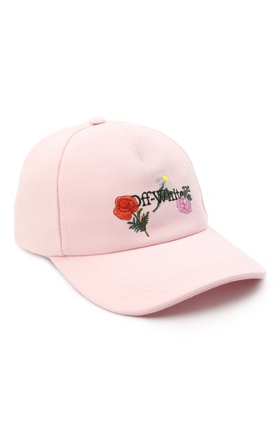 Хлопковая бейсболка OFF-WHITE, арт. 0WLB014R21FAB001, фото 1