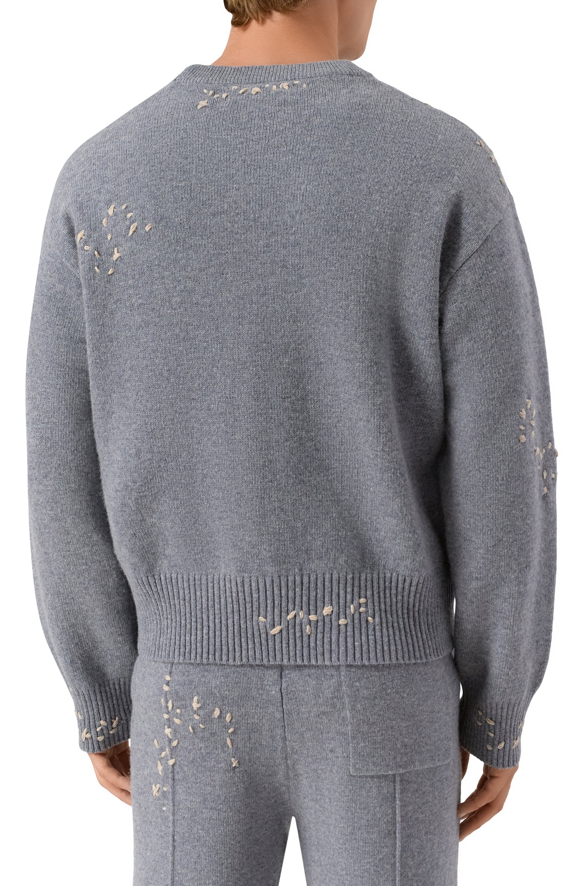 Джемпер DOMREBEL, арт. M 0FFICE/KNIT CREWNECK, фото 4