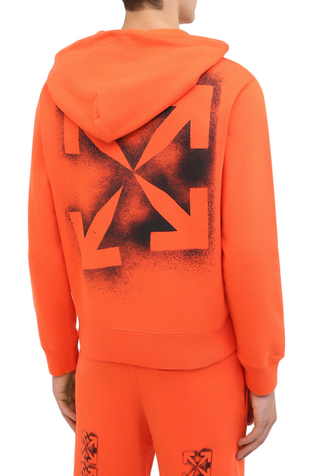 Хлопковое худи OFF-WHITE, арт. 0MBB034E20FLE0042010, фото 4