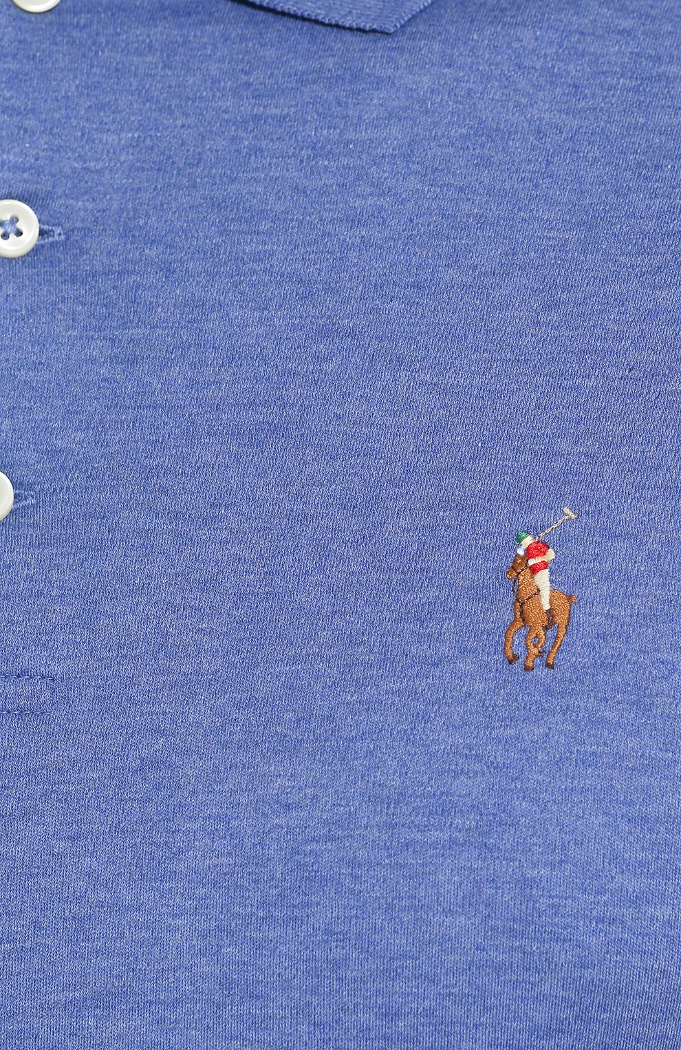 Хлопковое поло  POLO RALPH LAUREN, арт. 710685514, фото 5