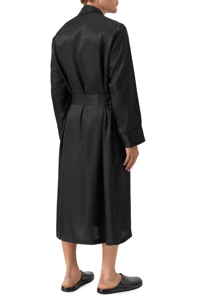 Шелковый халат DEREK ROSE, арт. 5505/W0BU008, фото 4