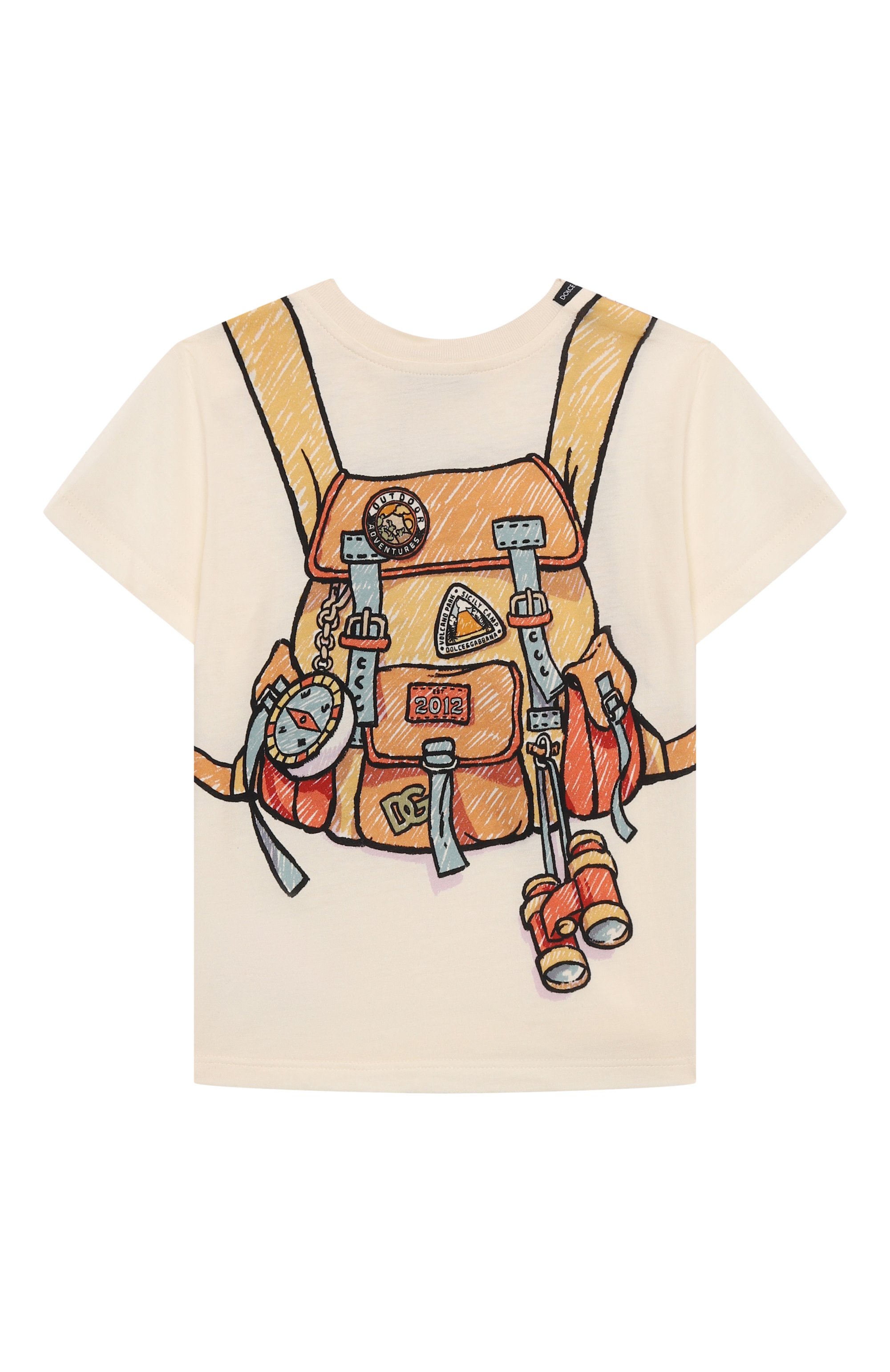 Хлопковая футболка DOLCE & GABBANA, арт. L1JTEY/II7IP, фото 2