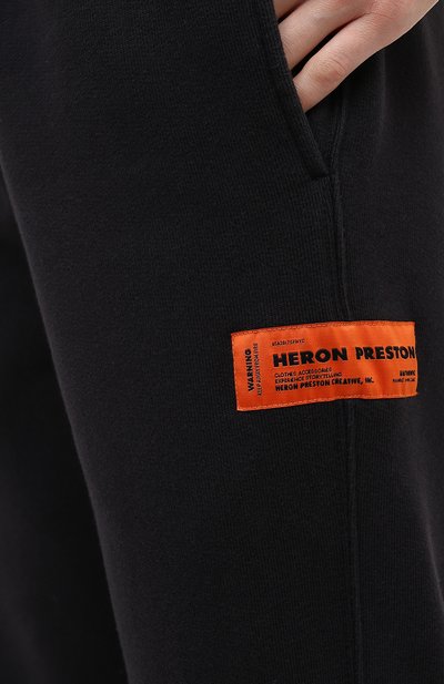 Хлопковые джоггеры HERON PRESTON, арт. HWCH003E20JER0021001, фото 5