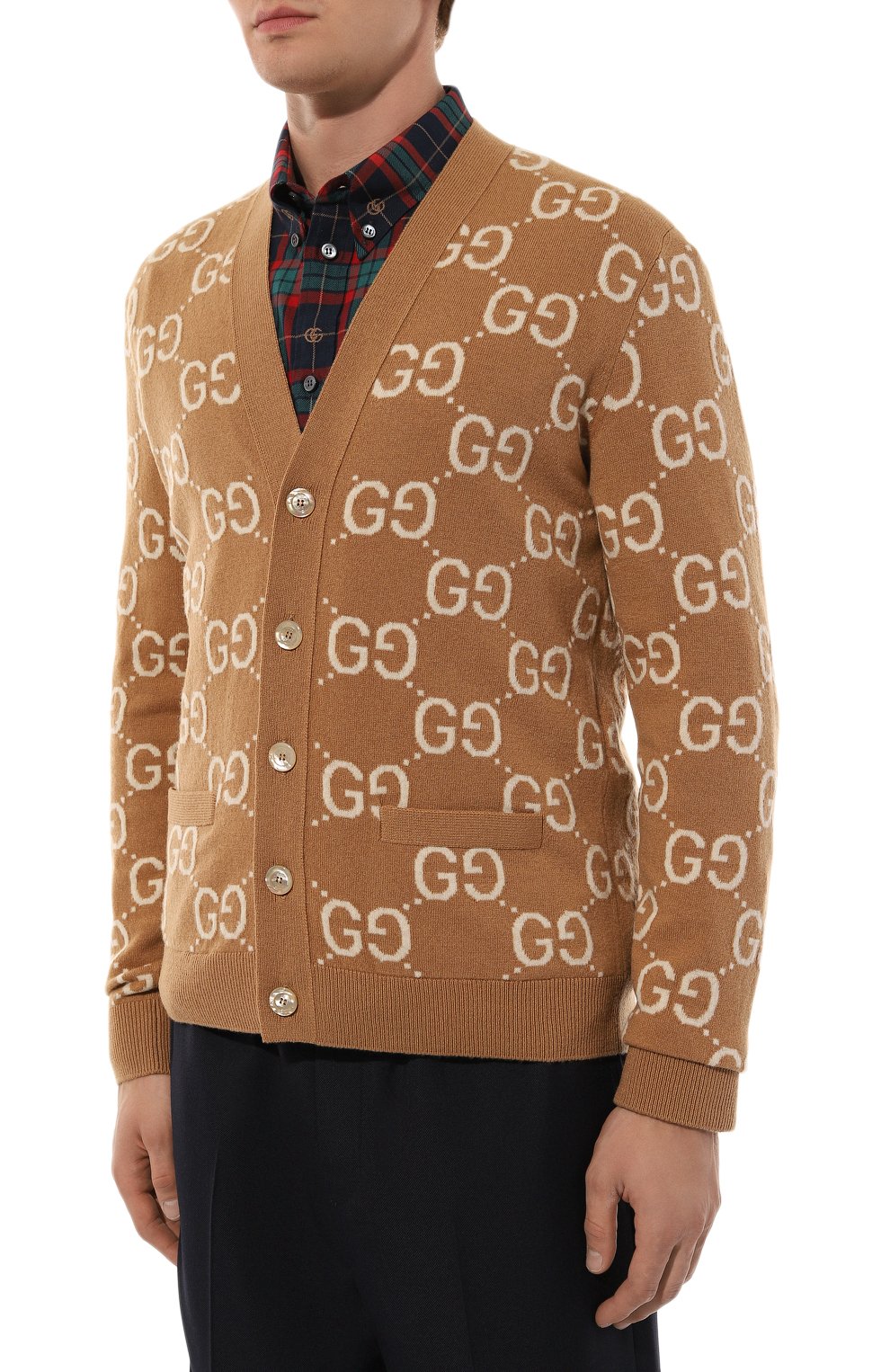 Шерстяной кардиган GUCCI, арт. 694758/XKCC5, фото 3