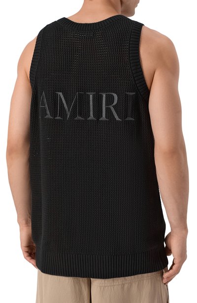 Хлопковая майка AMIRI, арт. AMT0KN1101, фото 4