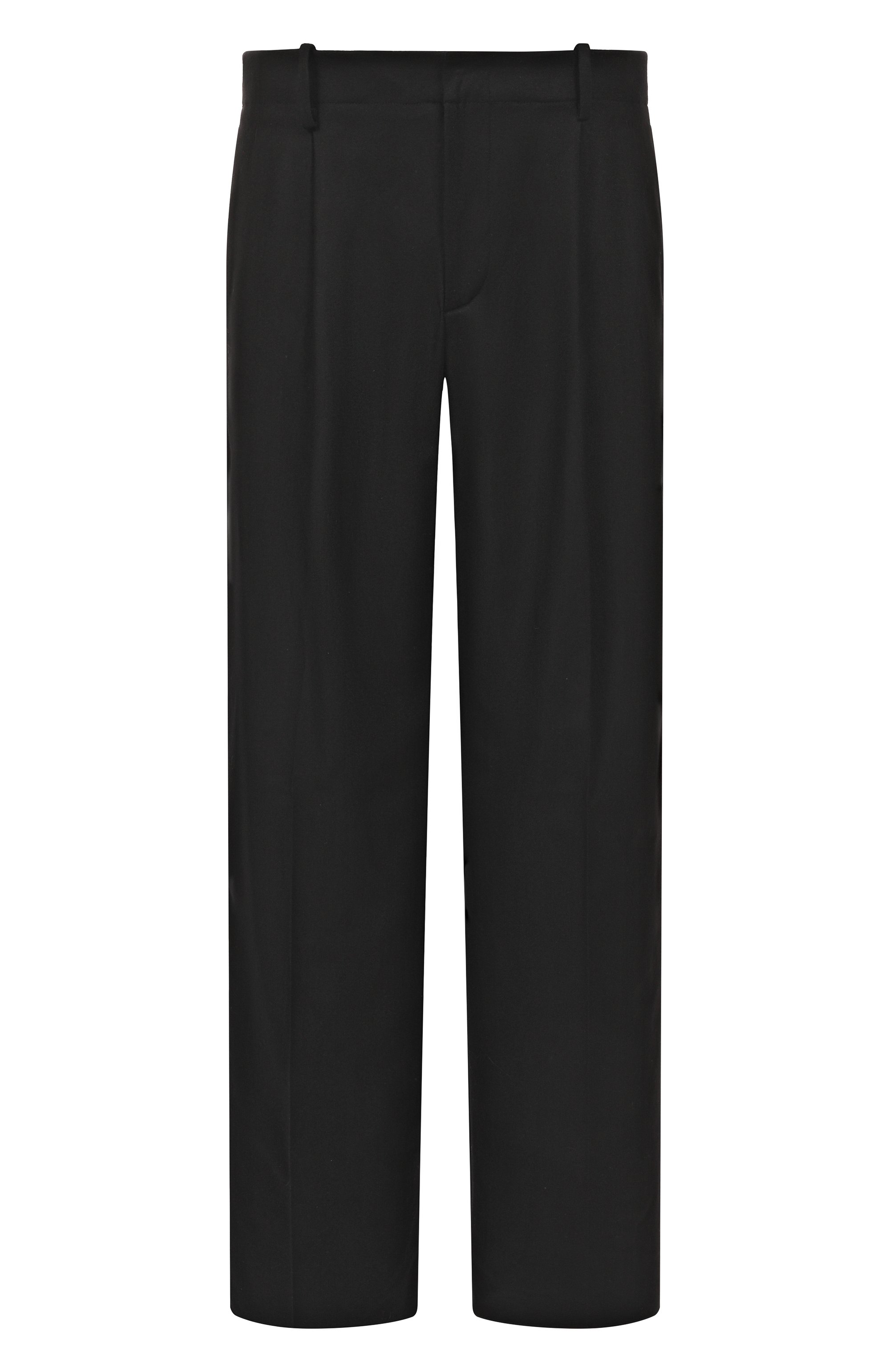 Брюки из шерсти и кашемира LANEUS черного цвета по цене 42600 руб., арт. F5LAMAKT277, фото 1 Брюки из шерсти и кашемира LANEUS, арт. F5LAMAKT277, фото 1