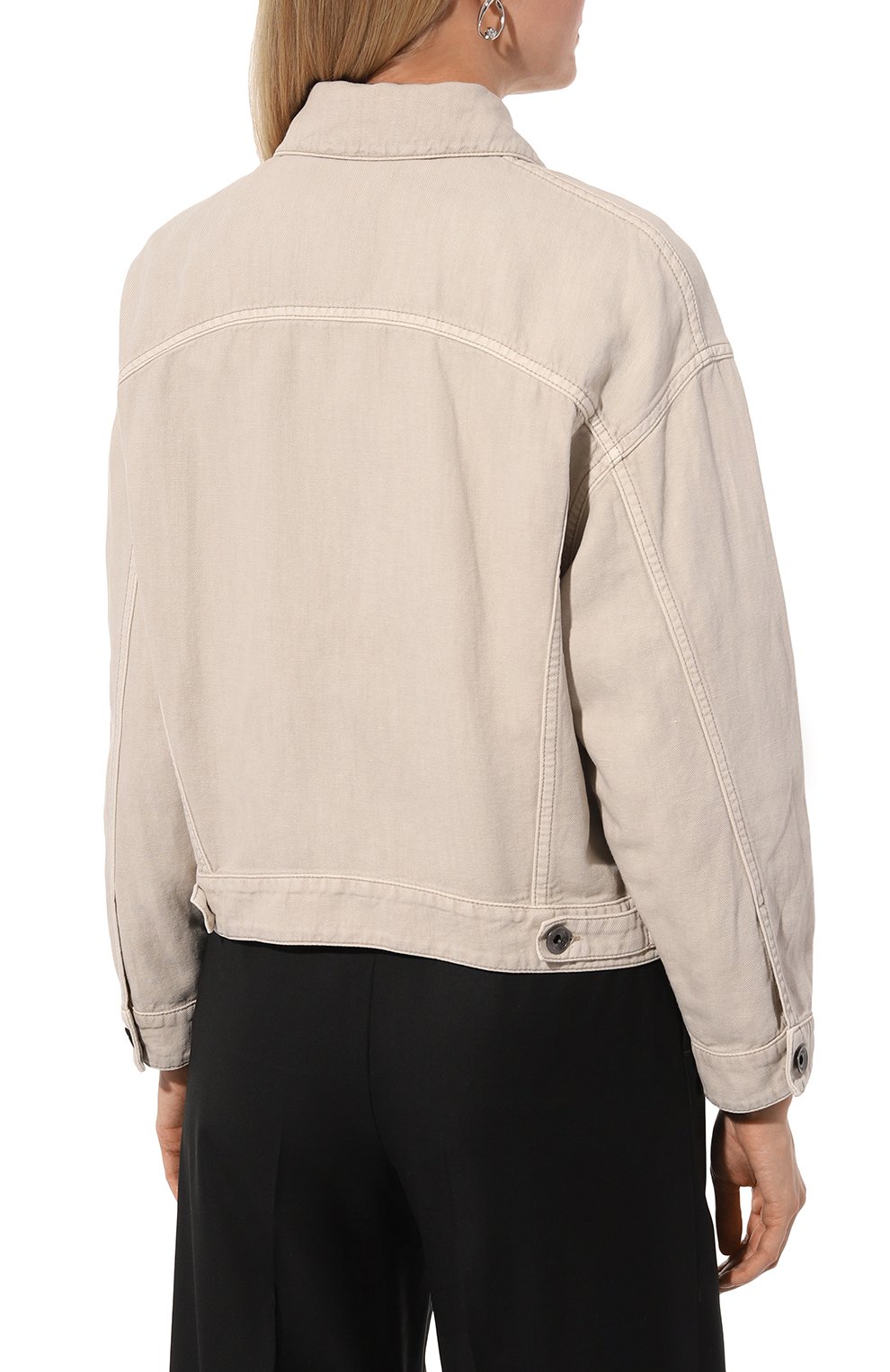 Джинсовая куртка BRUNELLO CUCINELLI, арт. ML9962994, фото 4