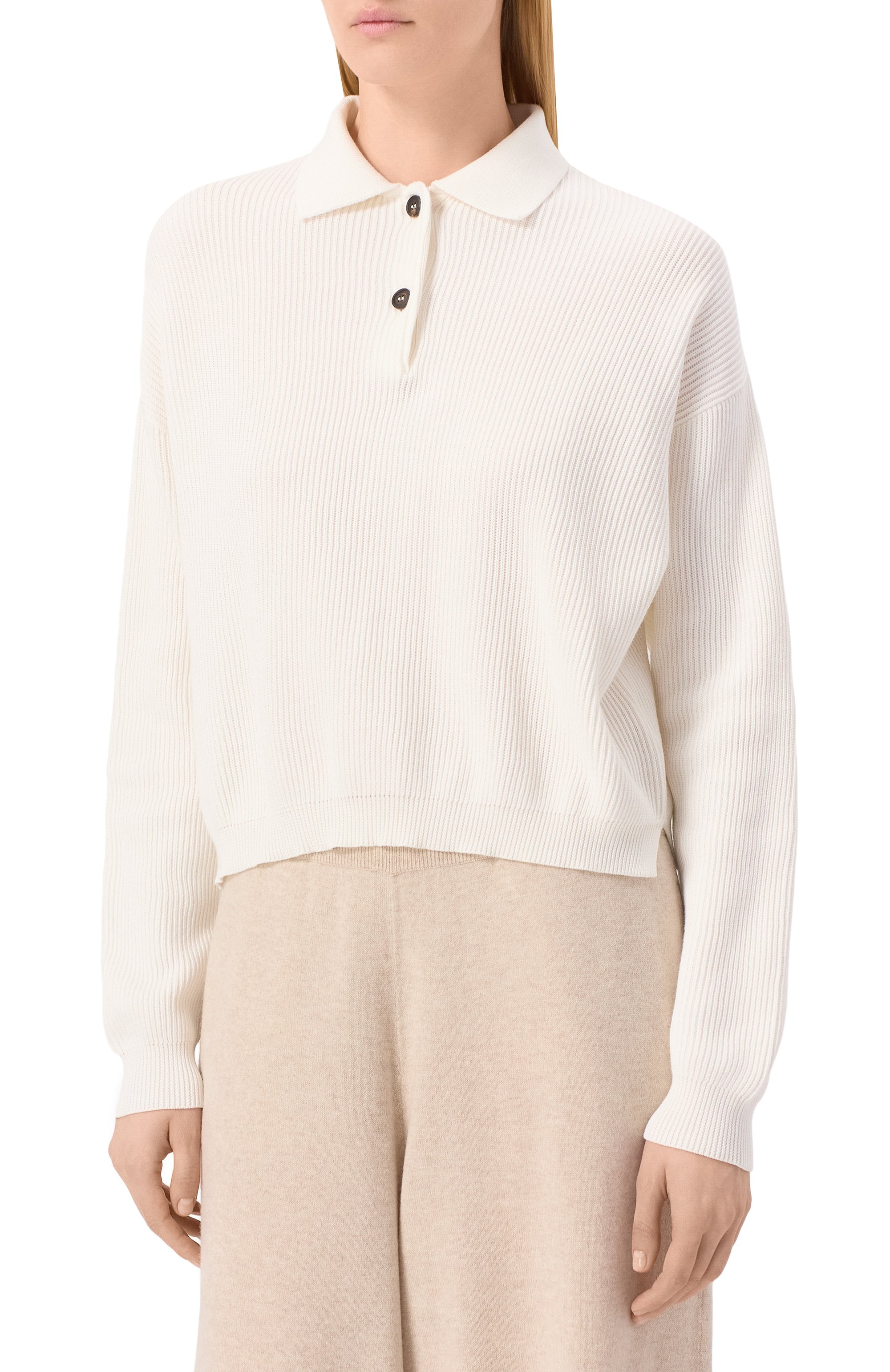 Хлопковое поло BRUNELLO CUCINELLI, арт. M19194705, фото 3