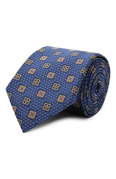 Мужской шелковый галстук CANALI, арт. 18/HJ03081