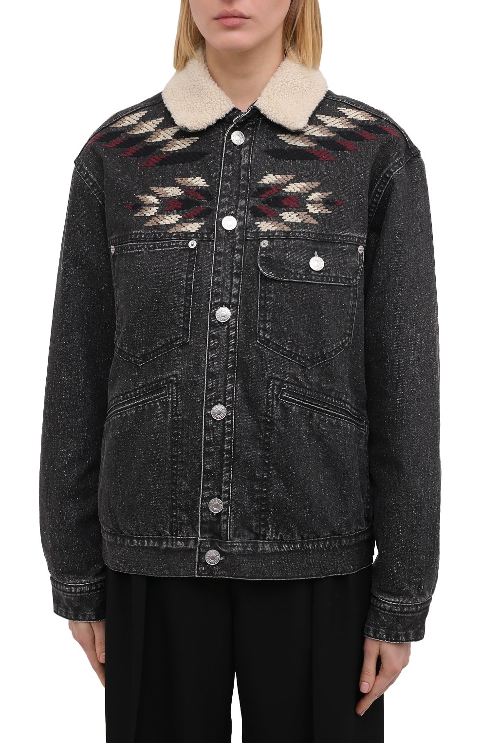 Джинсовая куртка ISABEL MARANT ETOILE, арт. VE1400-20A037E/JARNA, фото 3
