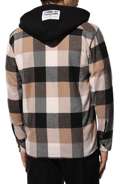 Хлопковая рубашка COMME DES FUCKDOWN, арт. CDFU1757, фото 4