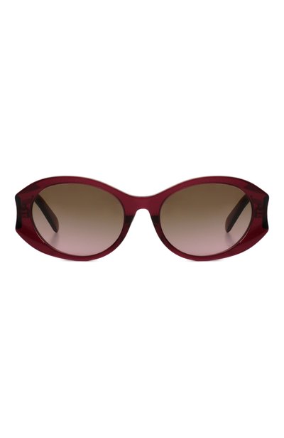 Солнцезащитные очки DIOR EYEWEAR бордового цвета по цене 66300 руб., арт. DI0RGL0W B3F 35A2, фото 3 Солнцезащитные очки DIOR EYEWEAR, арт. DI0RGL0W B3F 35A2, фото 3