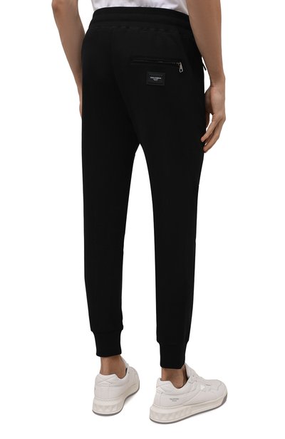 Хлопковые джоггеры DOLCE & GABBANA, арт. GYWDAT/FU7DU, фото 4