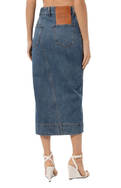 Джинсовая юбка JACQUEMUS, арт. 24H243DE046/1513, фото 4