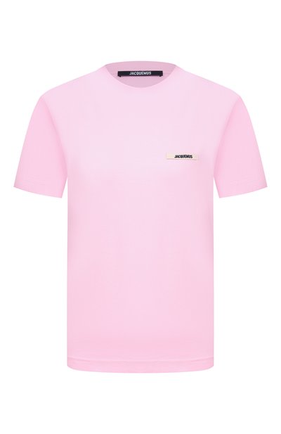 Женская хлопковая футболка JACQUEMUS, арт. 25HTSW00550/AJ00029