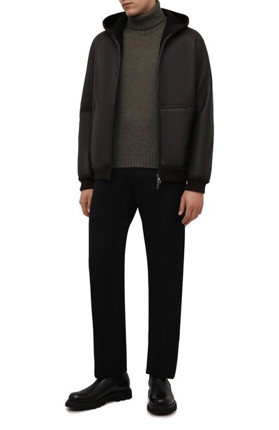 Кашемировый свитер RALPH LAUREN хаки цвета по цене 188000 руб., арт. 790846096, фото 2 Кашемировый свитер RALPH LAUREN, арт. 790846096, фото 2