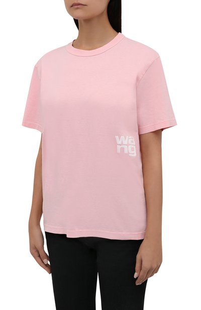 Хлопковая футболка ALEXANDERWANG.T, арт. 4CC3211255, фото 3