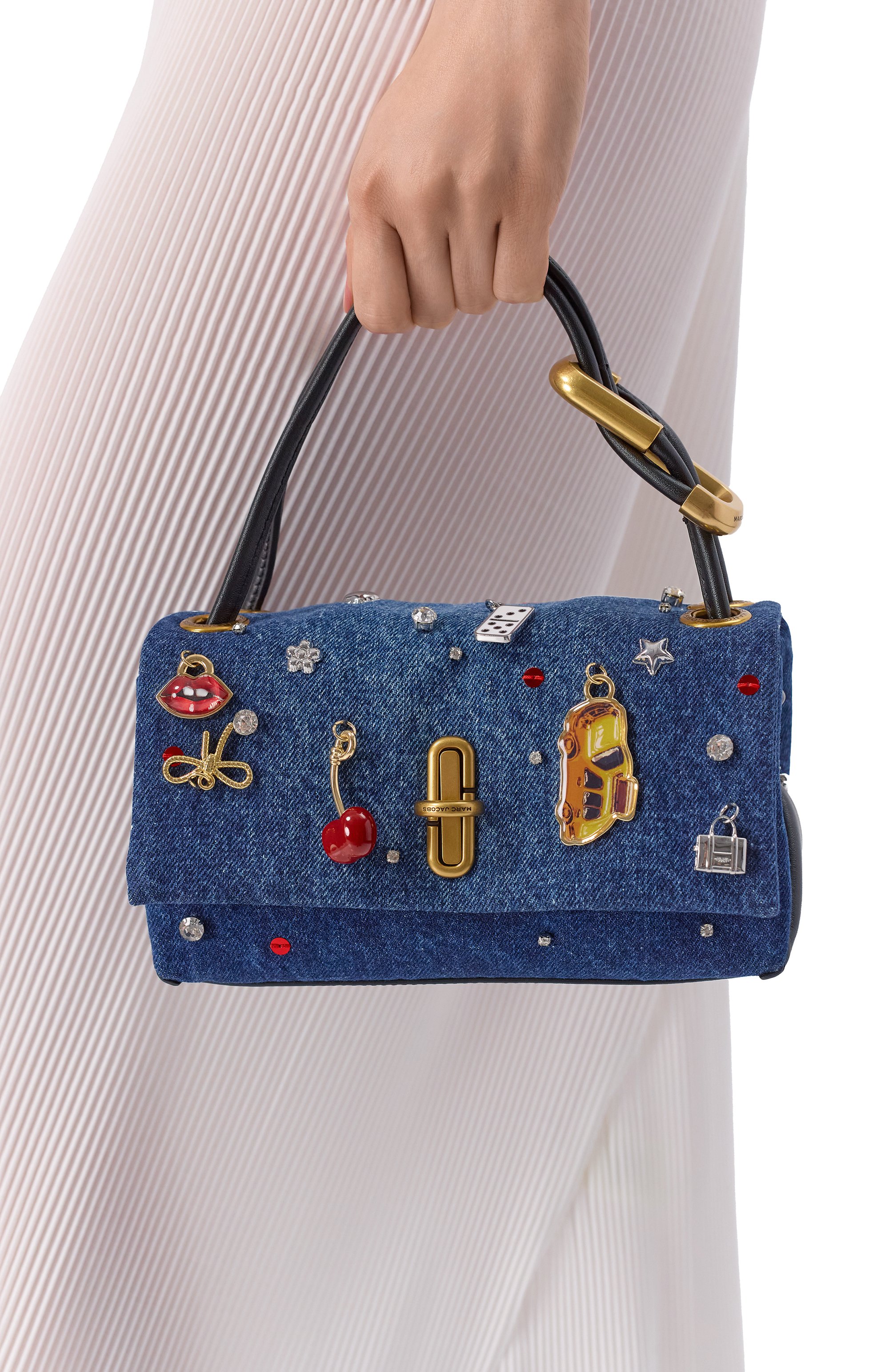 Сумка the dual mini MARC JACOBS (THE) синего цвета по цене 84400 руб., арт. 2R5HSC022H02, фото 2 Сумка the dual mini MARC JACOBS (THE), арт. 2R5HSC022H02, фото 2