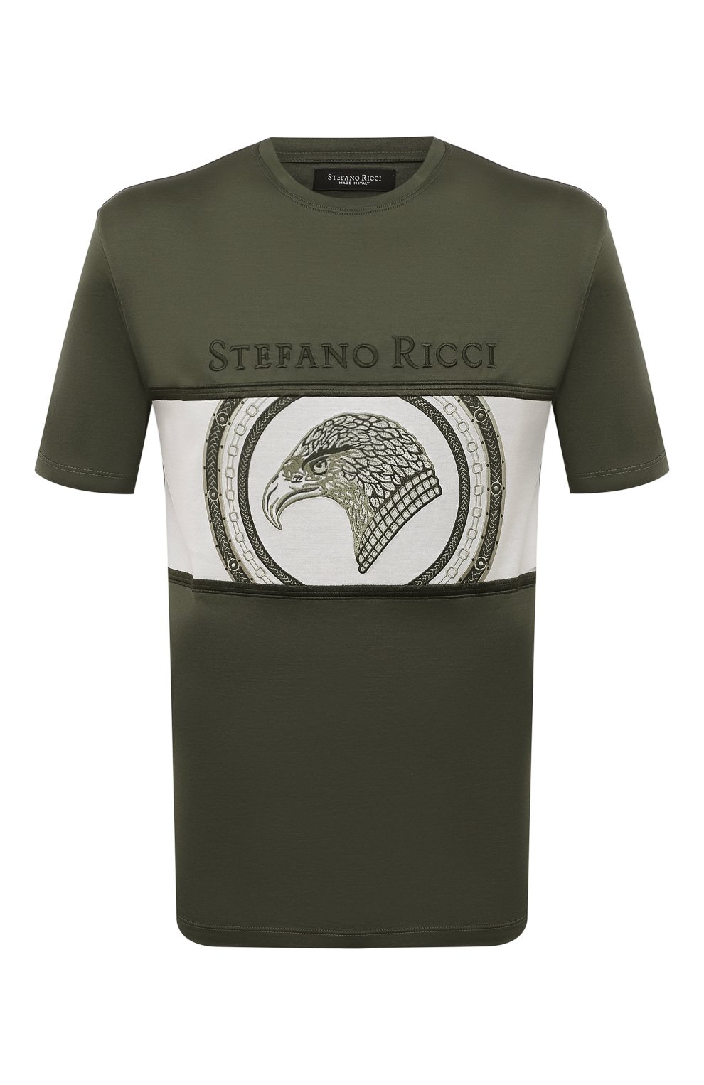 Хлопковая футболка STEFANO RICCI, арт. MNH3202400/TE0001, фото 1