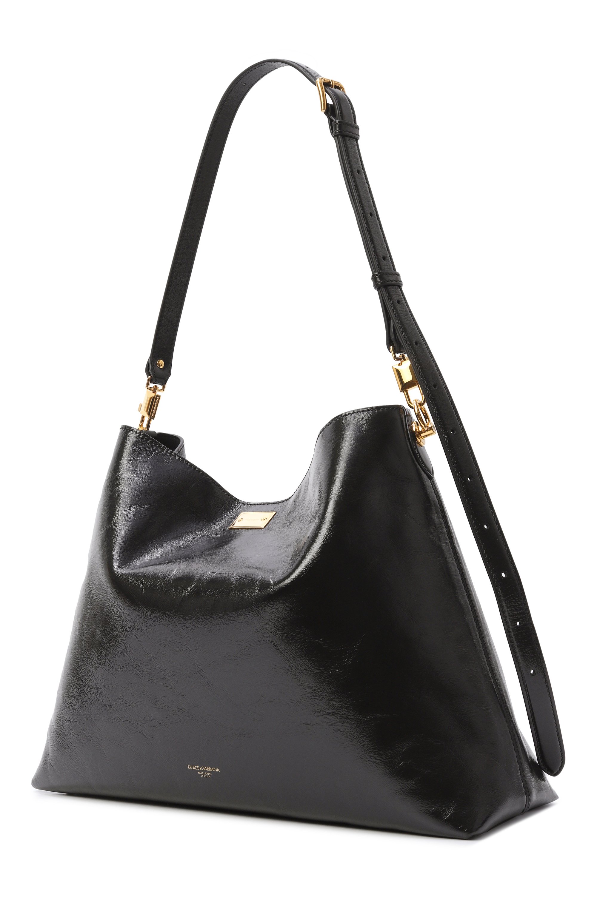 Сумка vittoria DOLCE & GABBANA черного цвета по цене 214500 руб., арт. BB7942/AZ000, фото 4 Сумка vittoria DOLCE & GABBANA, арт. BB7942/AZ000, фото 4