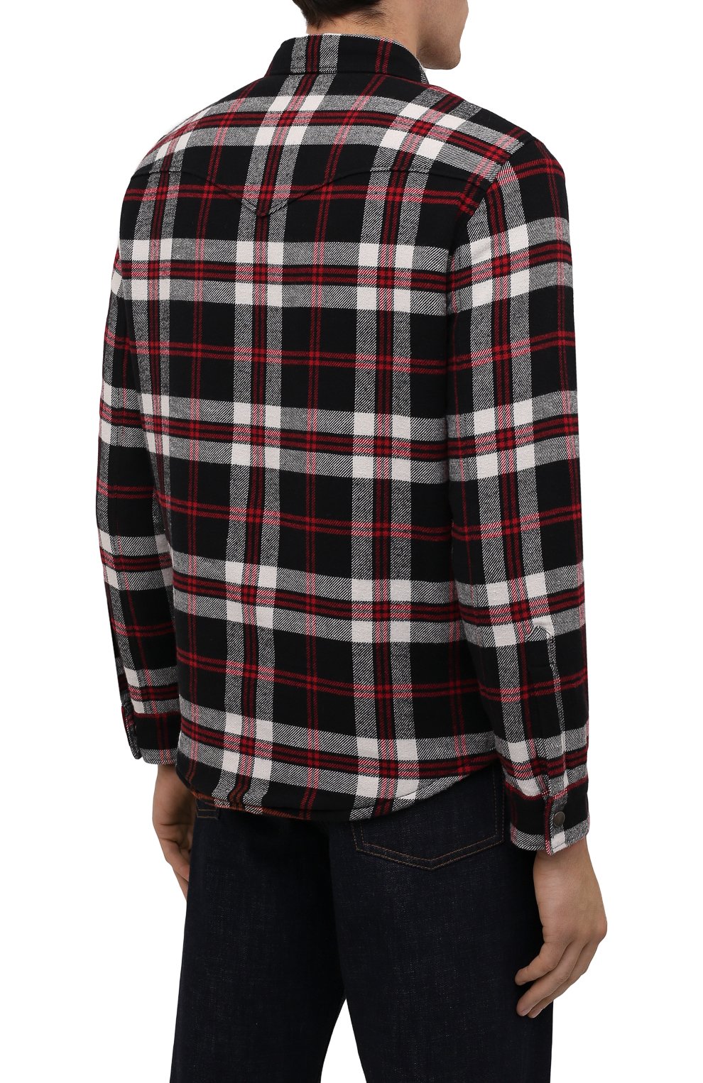 Утепленная куртка-рубашка SAINT LAURENT, арт. 668224/Y28VA, фото 4