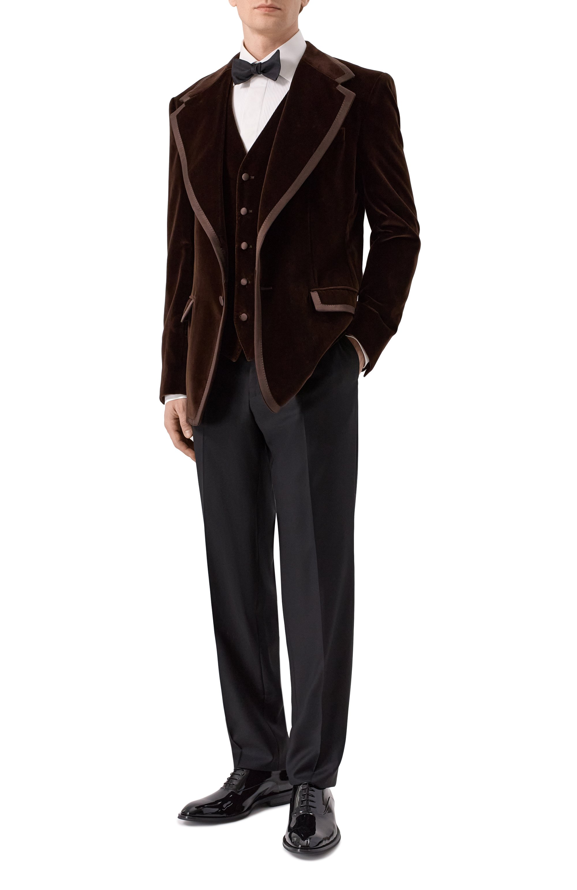 Бархатный жилет DOLCE & GABBANA, арт. G702UT/FUVG7, фото 2