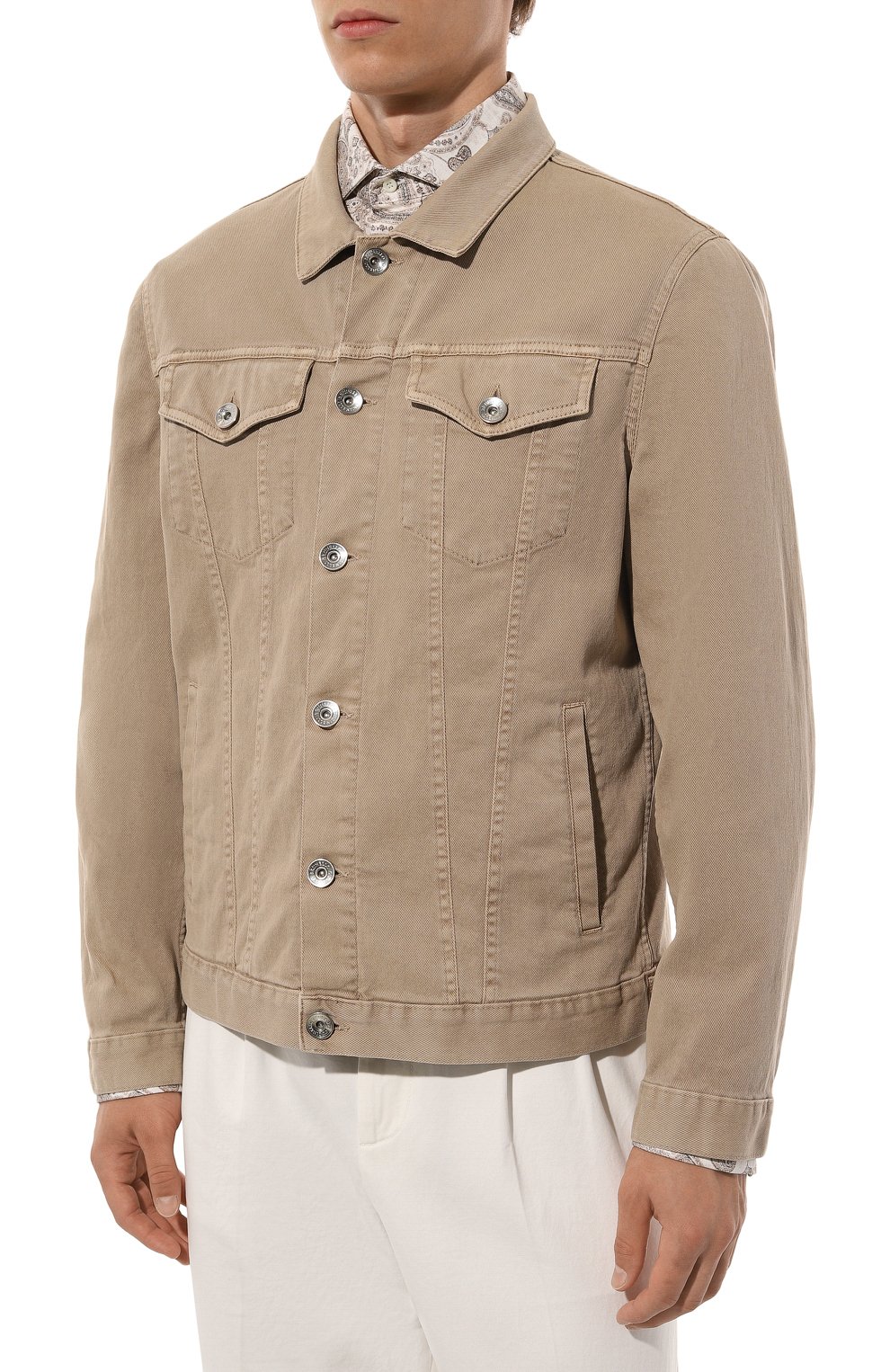 Джинсовая куртка BRUNELLO CUCINELLI, арт. M277P6845, фото 3