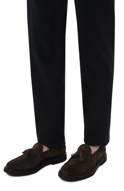 Замшевые лоферы W.GIBBS, арт. 0868017/VEL0UR, фото 3